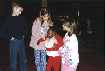 Dorah & friends at the SA High Commission, London